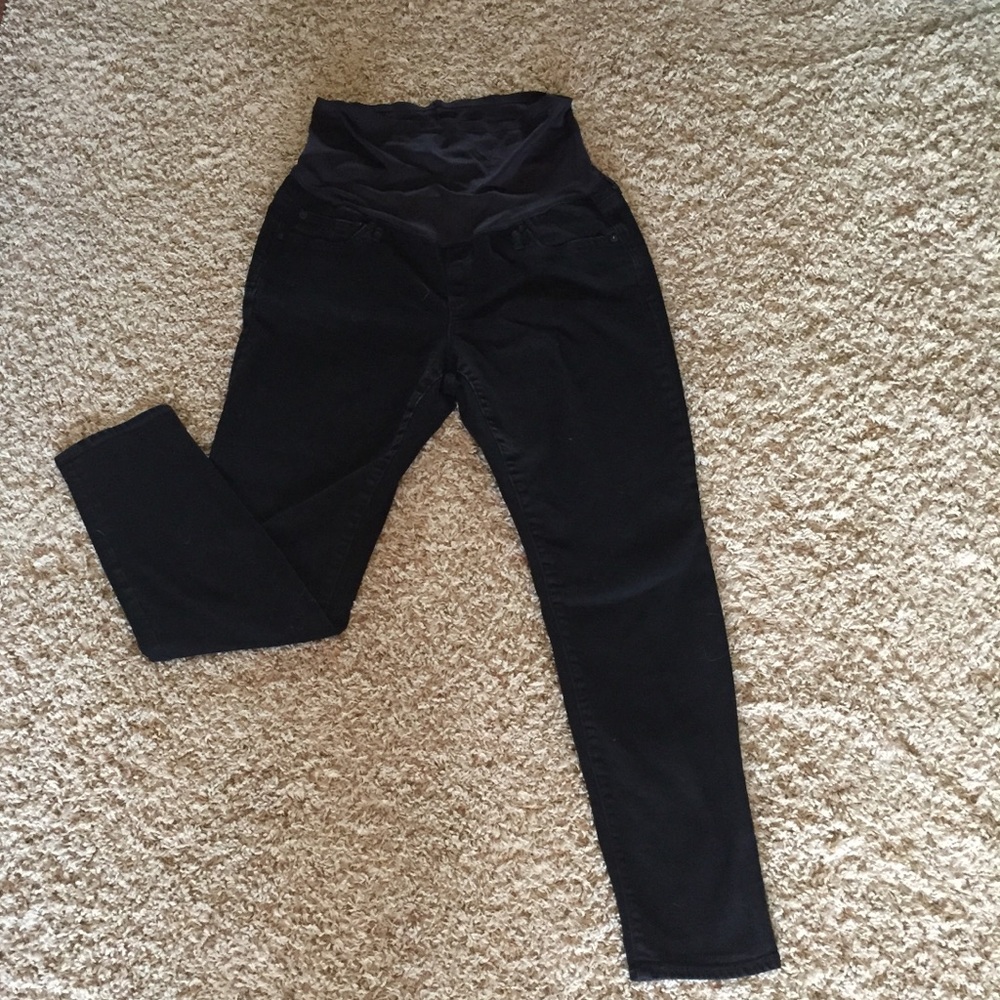 Gap- black maternity Skinny jeans